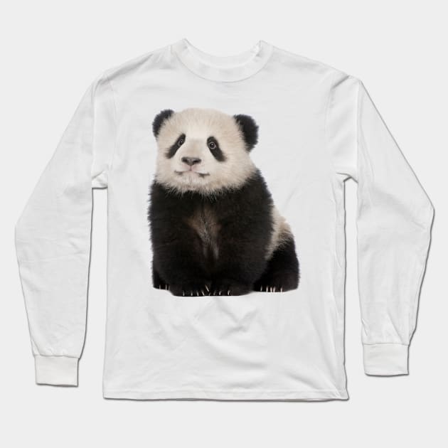 Baby Panda Long Sleeve T-Shirt by MysticTimeline